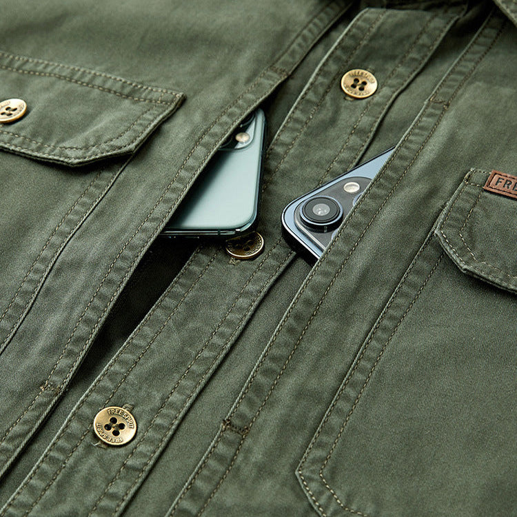 Dockside Cotton Work Shirt